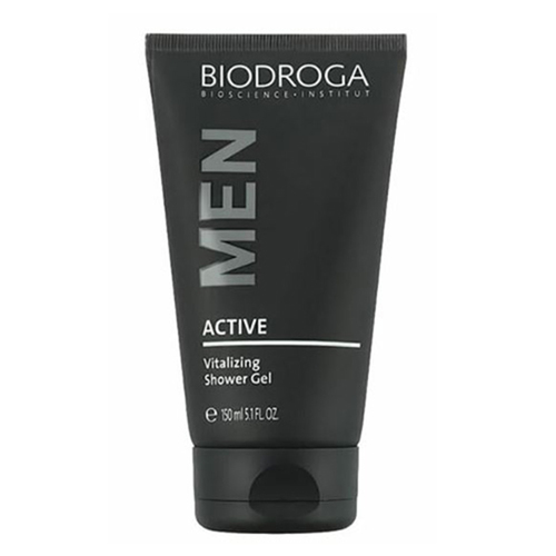 Biodroga Men's Shower Gel, 150ml/5.1 fl oz Biodroga Mens Shower Gel on white background