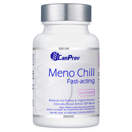 CanPrev Meno Chill, 60 capsules CanPrev Meno Chill on white background