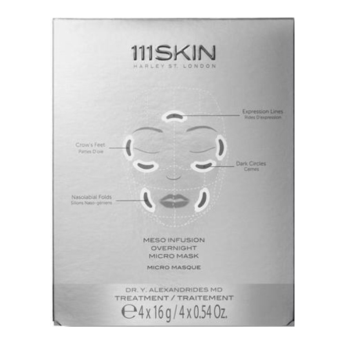 111SKIN Meso Infusion Overnight Micro Mask, 4 x 16g/0.6 oz 111SKIN Meso Infusion Overnight Micro Mask on white background