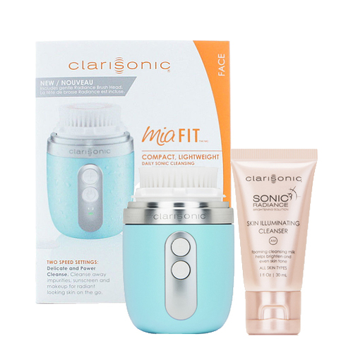 Clarisonic Mia Fit Blue, 1 set Clarisonic Mia Fit Blue on white background