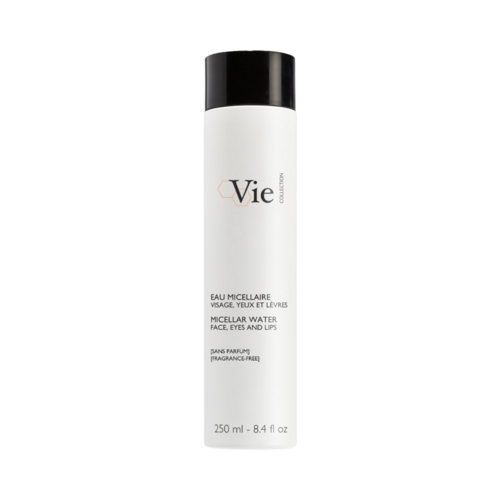 Vie Collection Micellar Water For Face, Eyes and Lips on white background