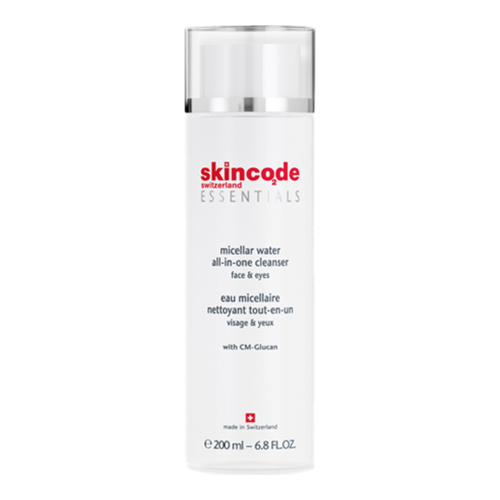 Skincode Micellar Water All-In-One Cleanser on white background