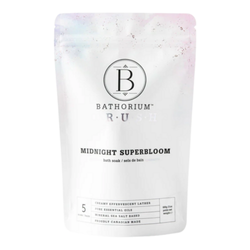 Bathorium Midnight Superbloom, 600g/21.16 oz Bathorium Midnight Superbloom on white background