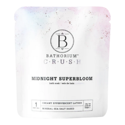 Bathorium Midnight Superbloom, 600g/21.16 oz Bathorium Midnight Superbloom on white background