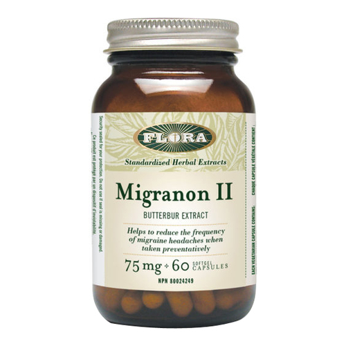Flora Migranon II Butterbur 75 mg, 60 capsules