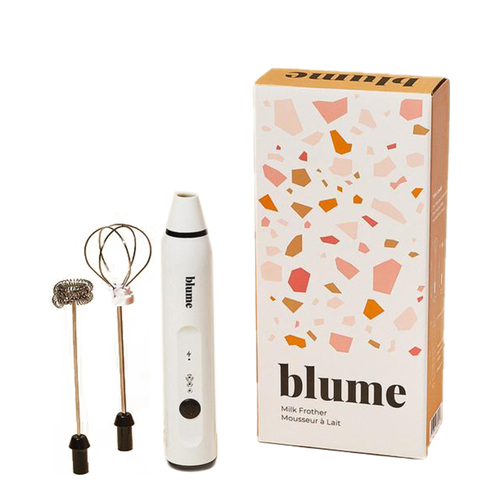 Blume Milk Frother - White, 1 pieces Blume Milk Frother - Pink on white background