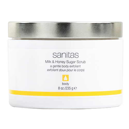 Sanitas Milk and Honey Sugar Scrub, 236ml/8 fl oz