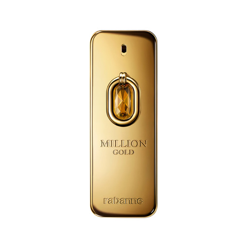 Paco Rabanne Million Gold Elixir Parfum Intense on white background