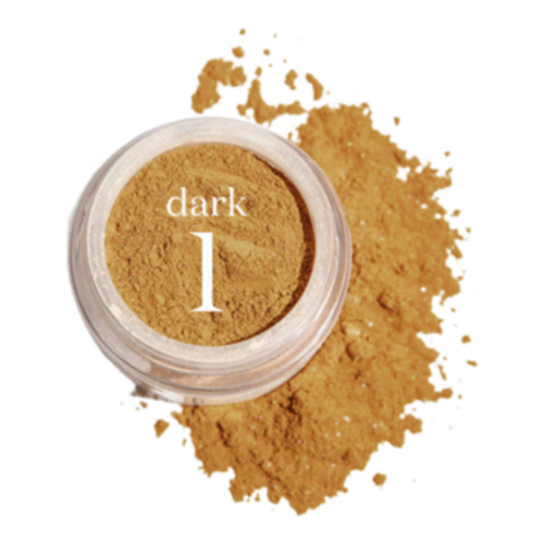 Kari Gran Mineral Foundation Dark 1 on white background