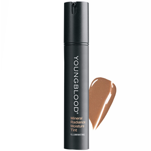 Youngblood Mineral Radiance Moisture Tint - Amber on white background