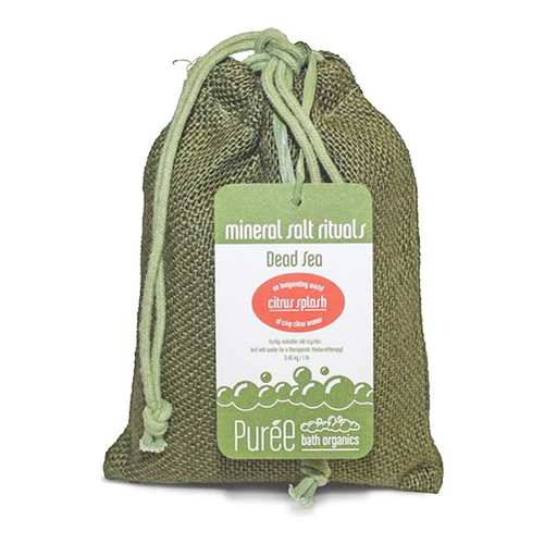 ilike Organics Mineral Salt Rituals - Dead Sea Naturale, 450g/15.9 oz ilike Organics Mineral Salt Rituals - Citrus Splash on white background