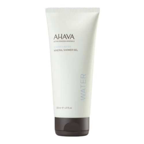 Ahava Mineral Shower Gel, 200ml/6.76 fl oz Ahava Mineral Shower Gel - Mandarin and Cedarwood on white background