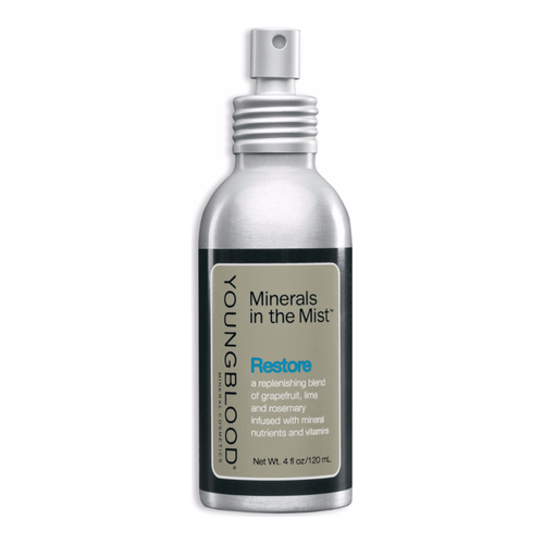 Youngblood Minerals In The Mist - Refresh, 120ml/4 fl oz Youngblood Minerals In The Mist - Recharge on white background