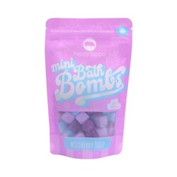 Mini Bath Bombs Wildberry Tulip on white background