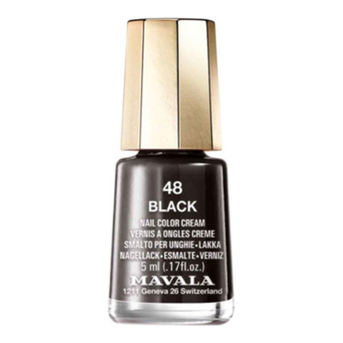 MAVALA Mini Color - 48 Black, 5ml/0.17 fl oz