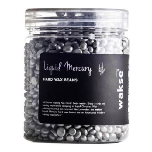 WAKSE Mini Liquid Mercury Silver Chrome Wax, 136g/4.8 oz WAKSE Mini Liquid Mercury Silver Chrome Wax on white background