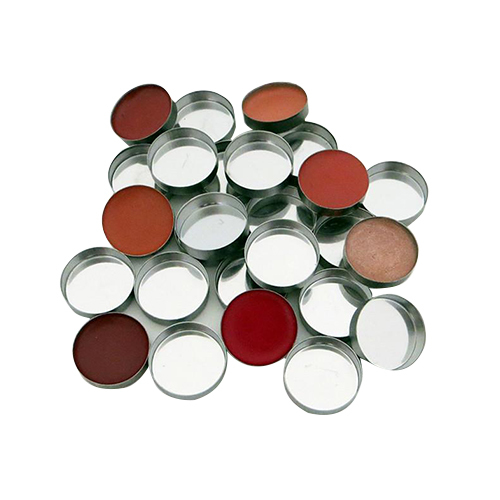 Z Palette Mini Round Empty Makeup Pans, 20 pieces Z Palette Mini Round Empty Makeup Pans on white background