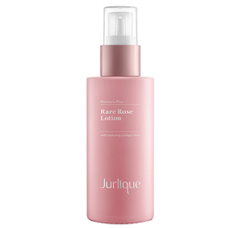 Moisture Plus Rare Rose Lotion on white background