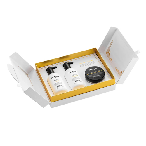 BALMAIN Paris Hair Couture Moisturizing Care Set, 1 set BALMAIN Paris Hair Couture Moisturizing Care Set on white background