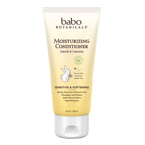 Babo Botanicals Moisturizing Conditioner, 180ml/6 fl oz Babo Botanicals Moisturizing Conditioner on white background