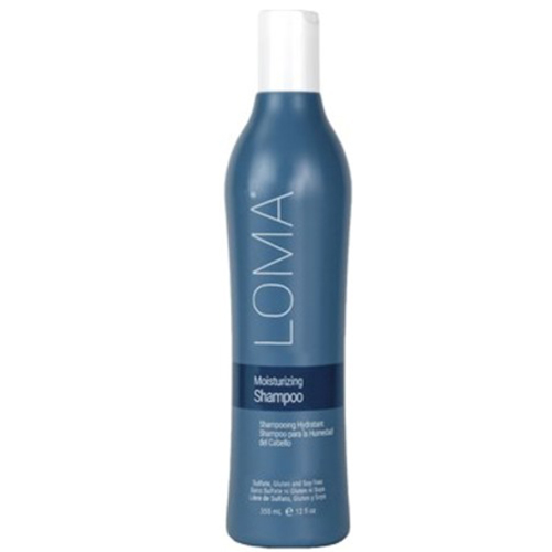 Loma Organics Moisturizing Shampoo on white background