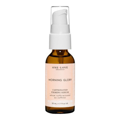 One Love Organics Morning Glory Caffeinated Firming Serum , 30ml/1 fl oz One Love Organics Morning Glory Caffeinated Firming Serum on white background