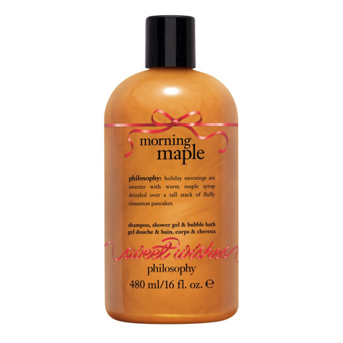 Philosophy Morning Maple Shower Gel on white background