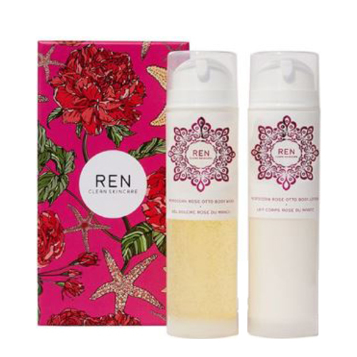 Ren Moroccan Rose Duo on white background