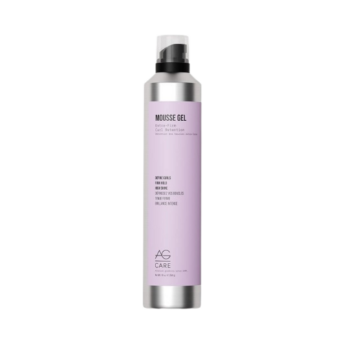AG Care Mousse Gel Extra-Firm Curl Retention, 284g/10.02 oz AG Care Mousse Gel Extra-Firm Curl Retention on white background