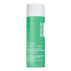 Multi-Action Clear Daily Brightening and Retexturizing Toner on white background