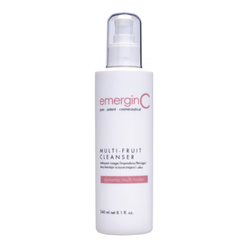 emerginC Multi-Fruit Cleanser, 240ml/8.1 fl oz emerginC Multi-Fruit Cleanser on white background