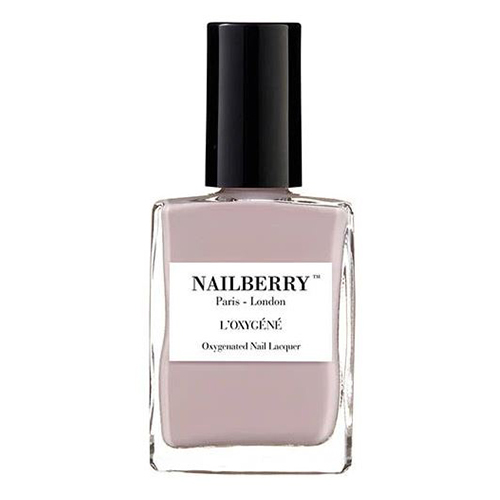 Nailberry Minty Fresh, 15ml/0.5 fl oz Nailberry Peony Blush on white background