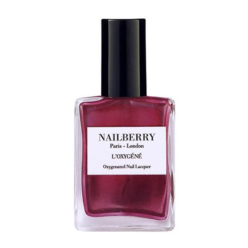 Nailberry Minty Fresh, 15ml/0.5 fl oz Nailberry Peony Blush on white background