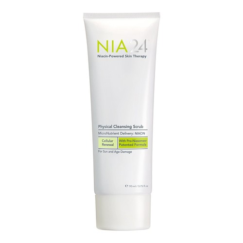 NIA24 Physical Cleansing Scrub, 110ml/3.75 fl oz NIA24 Physical Cleansing Scrub on white background
