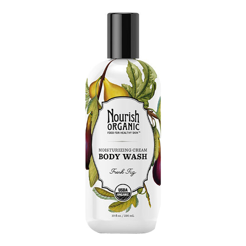 Nourish Organics Organic Body Wash - Tropical Coconut, 295ml/10 fl oz Nourish Organics Organic Body Wash - Almond Vanilla on white background