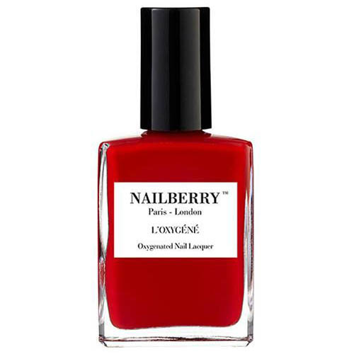 Nailberry Minty Fresh, 15ml/0.5 fl oz Nailberry Peony Blush on white background