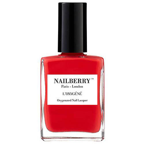 Nailberry Minty Fresh, 15ml/0.5 fl oz Nailberry Peony Blush on white background