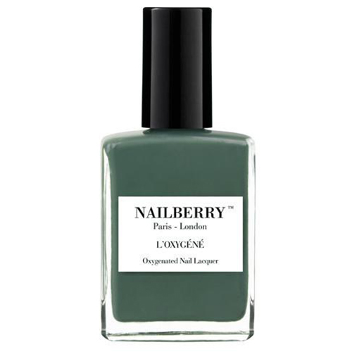 Nailberry Minty Fresh, 15ml/0.5 fl oz Nailberry Peony Blush on white background