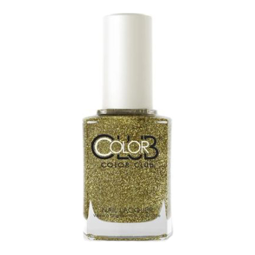 COLOR CLUB Nail Lacquer - Gold Glitter, 15ml/0.5 fl oz