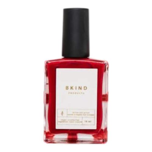 BKIND Nail Polish - Hazy Lilac, 15ml/0.5 fl oz BKIND Nail Polish - Lady In Red on white background