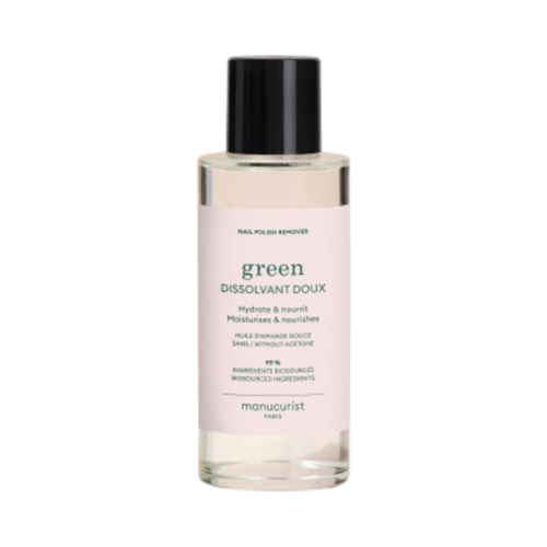 Manucurist Nail Polish Remover Green, 100ml/3.38 fl oz Manucurist Nail Polish Remover Green on white background