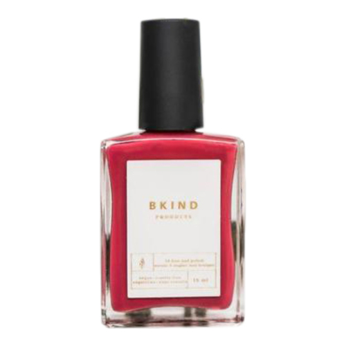 BKIND Nail Polish - Hazy Lilac, 15ml/0.5 fl oz BKIND Nail Polish - Lady In Red on white background