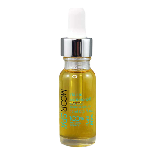 Moor Spa Nail and Cuticle Oil on white background