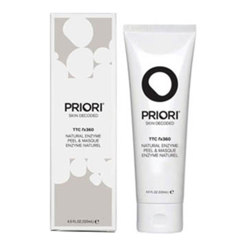 Priori Natural Enzyme Peel and Masque, 120ml/4 fl oz Priori Natural Enzyme Peel and Masque on white background