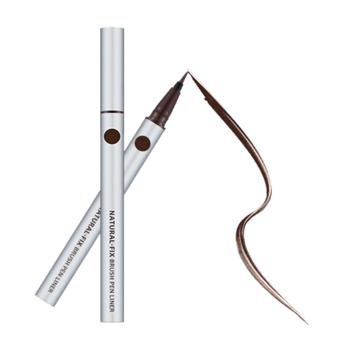 MISSHA Natural Fix Brush Pen Liner - Black, 1 piece MISSHA Natural Fix Brush Pen Liner - Black on white background