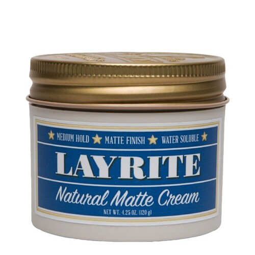 Layrite Natural Matte Cream, 42g/1.5 oz Layrite Natural Matte Cream on white background