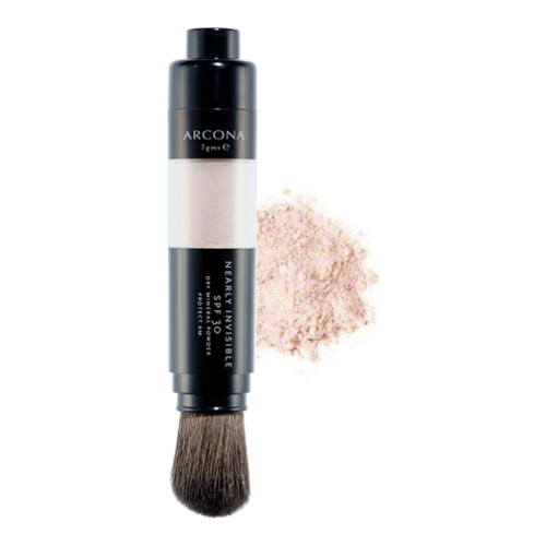 Arcona Nearly Invisible SPF 30 on white background