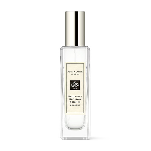 Jo Malone Nectarine Blossom and Honey Cologne on white background