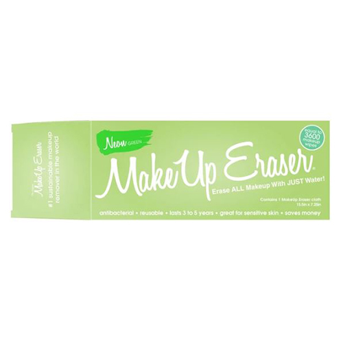 The Original Makeup Eraser Chic Black, 1 piece The Original Makeup Eraser Fresh Turquoise on white background