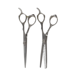 Nice Shear and Thinner Kit 6.5" on white background